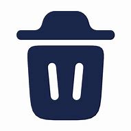 Image result for Trash Bin Icon SVG