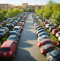 Image result for Parking Lot with Cars