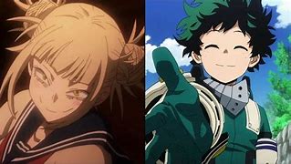 Image result for Toga Rides Deku