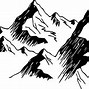 Image result for Folded Mountain Range Drawing