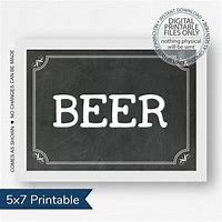 Image result for Bar Signs to Print