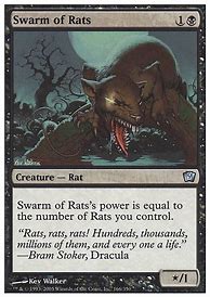 Image result for MTG Rat Art