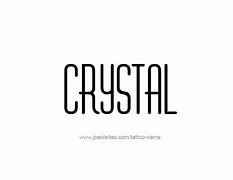 Image result for The Name Crystal