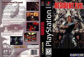 Image result for Resident Evil 1 PS1 Cover Art