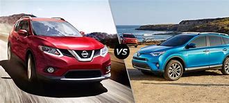 Image result for Nissan Rogue vs Toyota RAV4