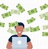 Image result for Raining Money Outline