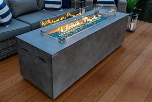 Image result for Outdoor Gas Fire Pit Tables