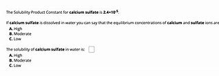 Image result for Calcium Sulfate Solubility Curve