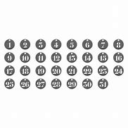 Image result for Silver Number Pendants