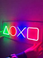 Image result for PlayStation Logo Neon