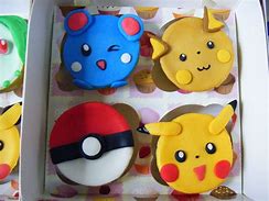 Image result for Pokemon Rice Paper Cupcakes