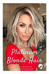 Image result for Mid Length Blonde Hair Straight