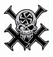 Image result for Embroidered Skull Patches