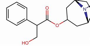 Image result for Atropine Compound