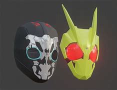 Image result for 3D Model Kamen Rider Zero 1