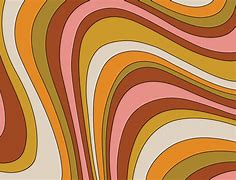 Image result for Orange Swirl Pattern