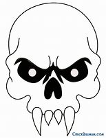 Image result for Evil Skull Art