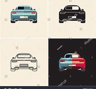 Image result for Car Icon Back View