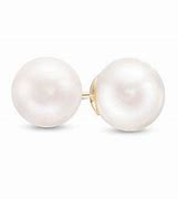 Image result for Single Pearl Earrings Zales