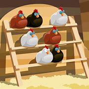 Image result for Chicken Roost Flat or Round