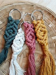 Image result for Macrame Key Chain