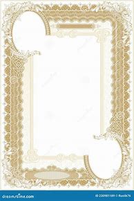 Image result for Certificate Blank Vertical