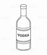 Image result for Vodka Bottle Drawing