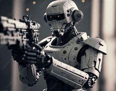 Image result for Military Robot with Gun