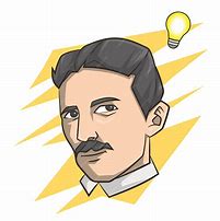 Image result for Nikola Tesla Caricatura