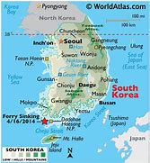 Image result for Corea Mapa