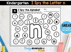 Image result for I Spy the Letter Print Out