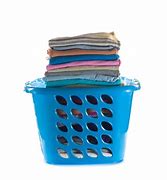 Image result for Folded Clothes in Basket