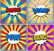 Image result for Comic Book Pow Boom Bang