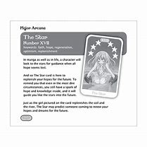 Image result for Manga Tarot Cards