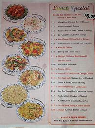 Image result for Windber Wok Menu