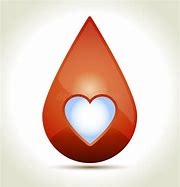 Image result for Heart Shaped Blood Drop