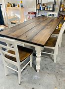 Image result for Rustic Farmhouse Dining Room Tables