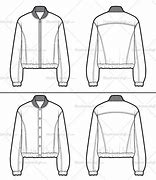 Image result for Baseball Bomber Jacket Template