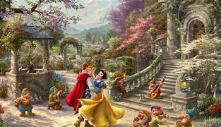 Image result for Thomas Kinkade Disney