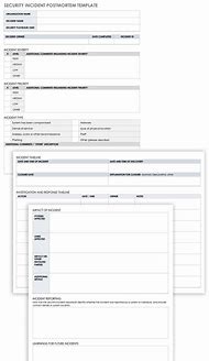 Image result for Post-Mortem Incident Report Template