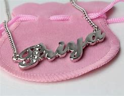 Image result for Priya Name Necklace