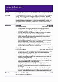 Image result for Procurement Engineer LinkedIn Profile Summary