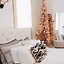 Image result for Rose Gold and Silver Christmas Tree