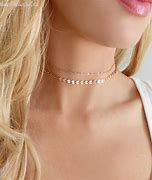 Image result for Simple Choker Necklace Gold