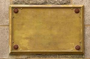 Image result for Metal Plaque Blank