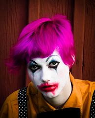 Image result for Sad Clown Face Painting