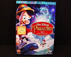 Image result for Disney Pinocchio DVD