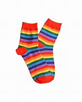 Image result for Rainbow Striped Socks