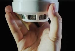 Image result for Black Smoke Detector