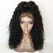 Image result for Long Curly Human Hair Wigs